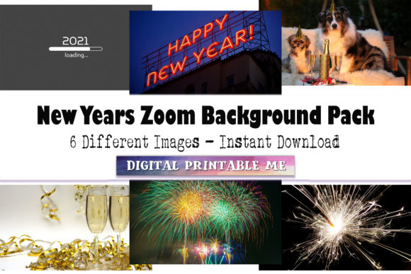 Download New Years Eve Zoom Background 6 Firework - Premium Resources