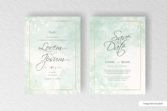 Download Abstract Wedding Invitation Frame Design - Premium Bundle